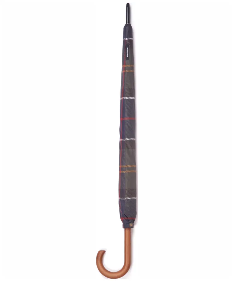 Barbour Tartan Full Length Umbrella - Classic Tartan-1