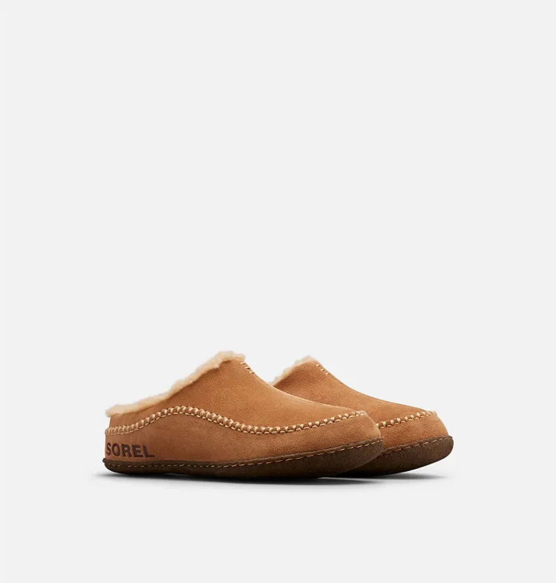 Sorel Mens Lanner Ridge Slipper Camel Brown-1