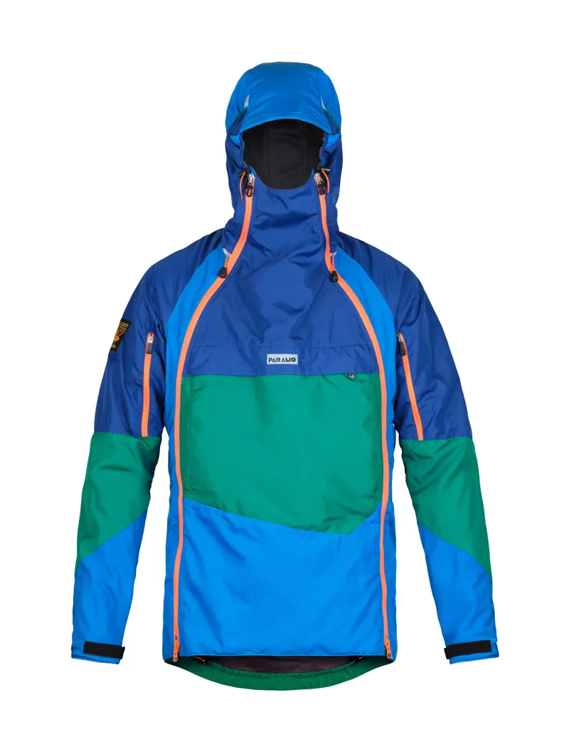 Paramo Men's Velez Evolution Hybrid Smock Reef Blue/Cyan/Cobalt-1