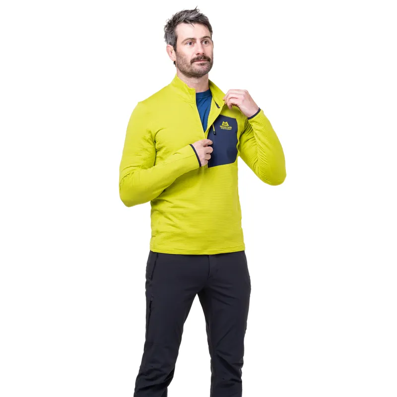 Mountain Equipment Men's Lumiko Zip T Vine/Cosmos-2