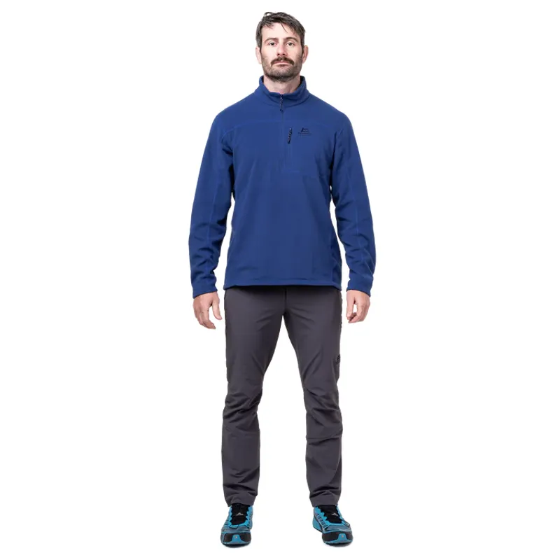 Mountain Equipment Men's Micro Zip T - Admiral Blue-1