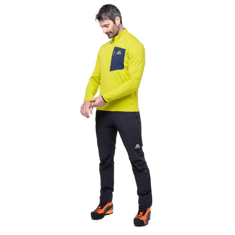 Mountain Equipment Men's Lumiko Zip T Vine/Cosmos-5