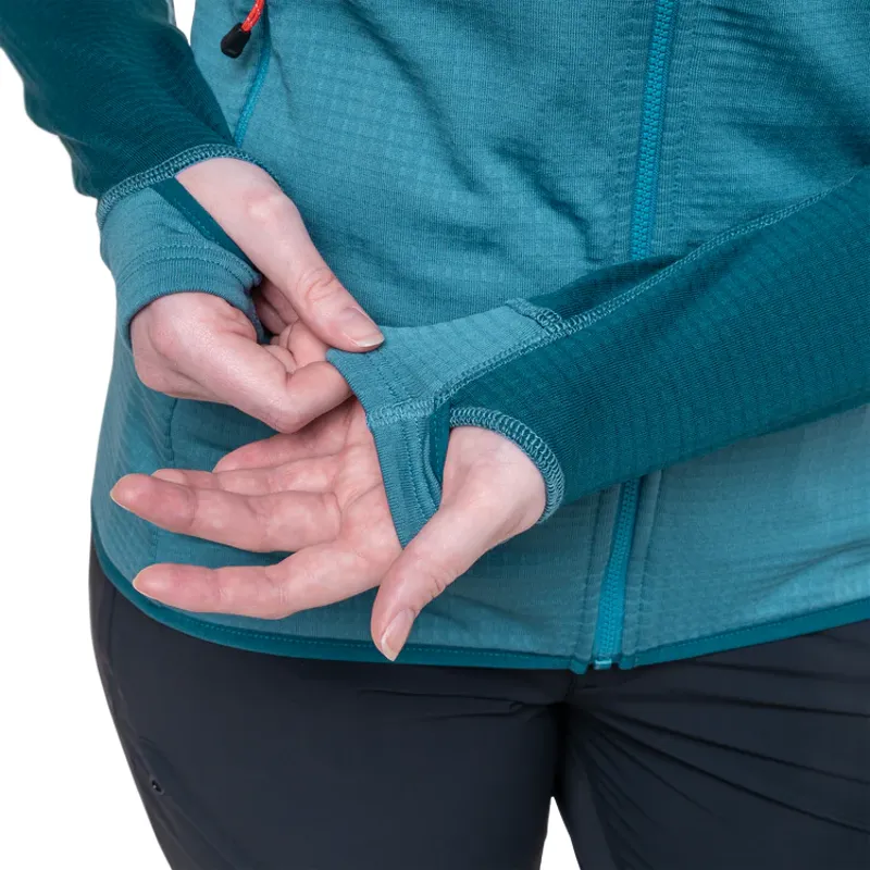 Mountain Equipment W's Eclipse Hooded Jacket Topaz/Medieval-3