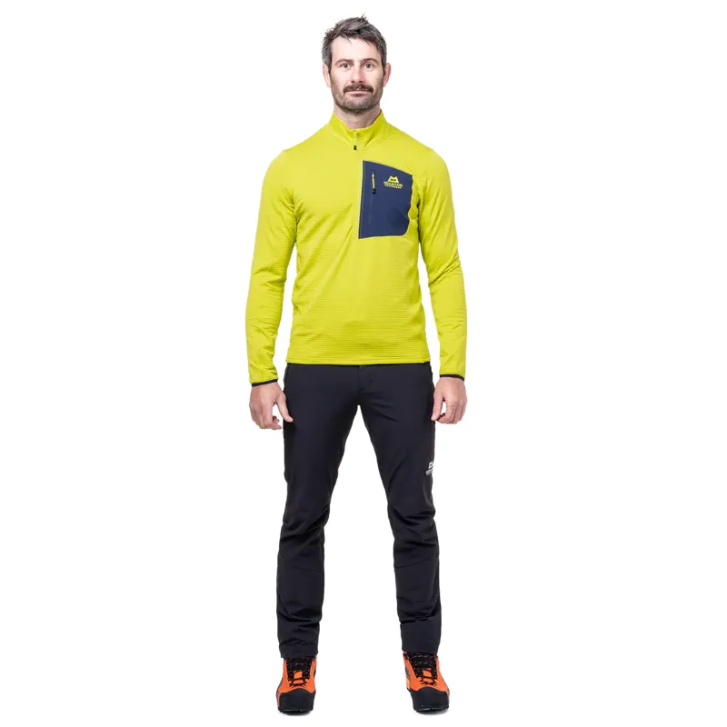 Mountain Equipment Men's Lumiko Zip T Vine/Cosmos