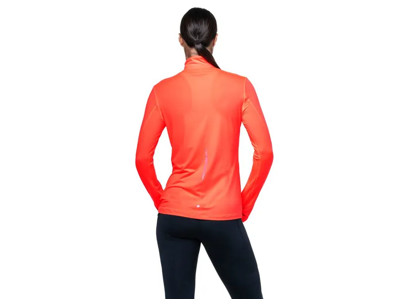 Ronhill W's Tech Reflect 1/2 Zip Hot Coral/Reflect-2