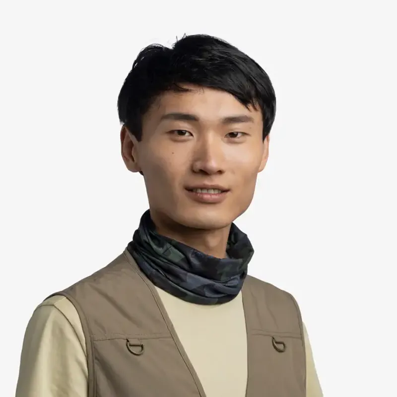 Buff CoolNet UV Neckwear in Enob Steel-2