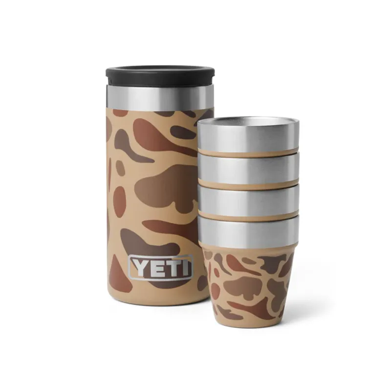Yeti Rambler Shot Glasses Wetlands Camo