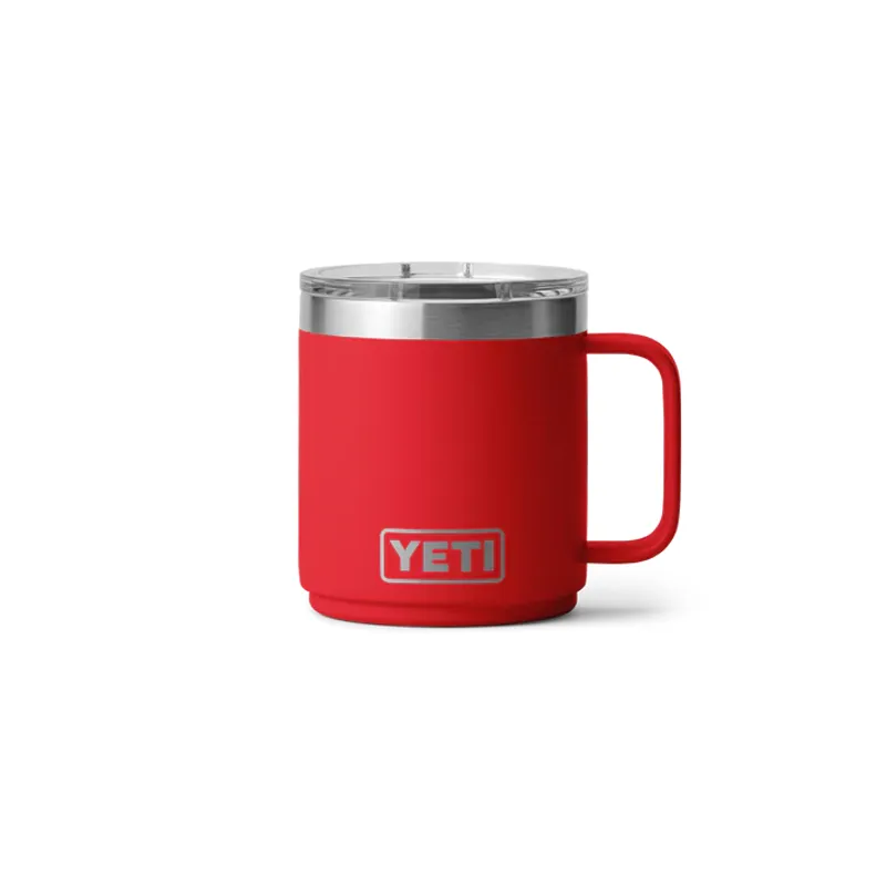 Yeti Rambler 10 Oz Ceramic Lined Mug - Rescue Red