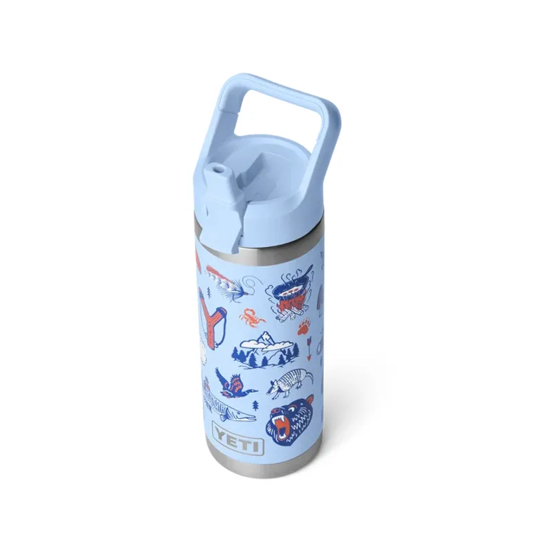 Yeti Rambler 18 Oz C Straw Bottle - Big Sky Summer Camp-1