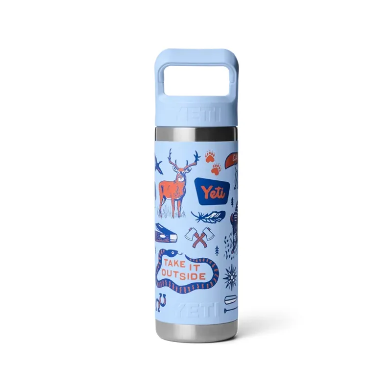 Yeti Rambler 18 Oz C Straw Bottle - Big Sky Summer Camp-2
