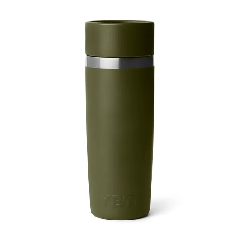 Yeti Rambler 16 Oz Travel Bottle - Olive/King Crab Orange-2