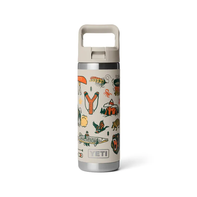 Yeti Rambler 18 Oz C Straw Bottle - Cape Summer Camp