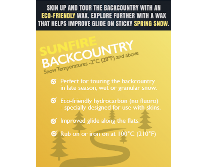 Datawax Sunfire Backcountry Wax 110g-2