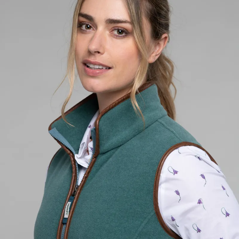 Schoffel Womens Lyndon II Fleece Gilet Duck Egg-2