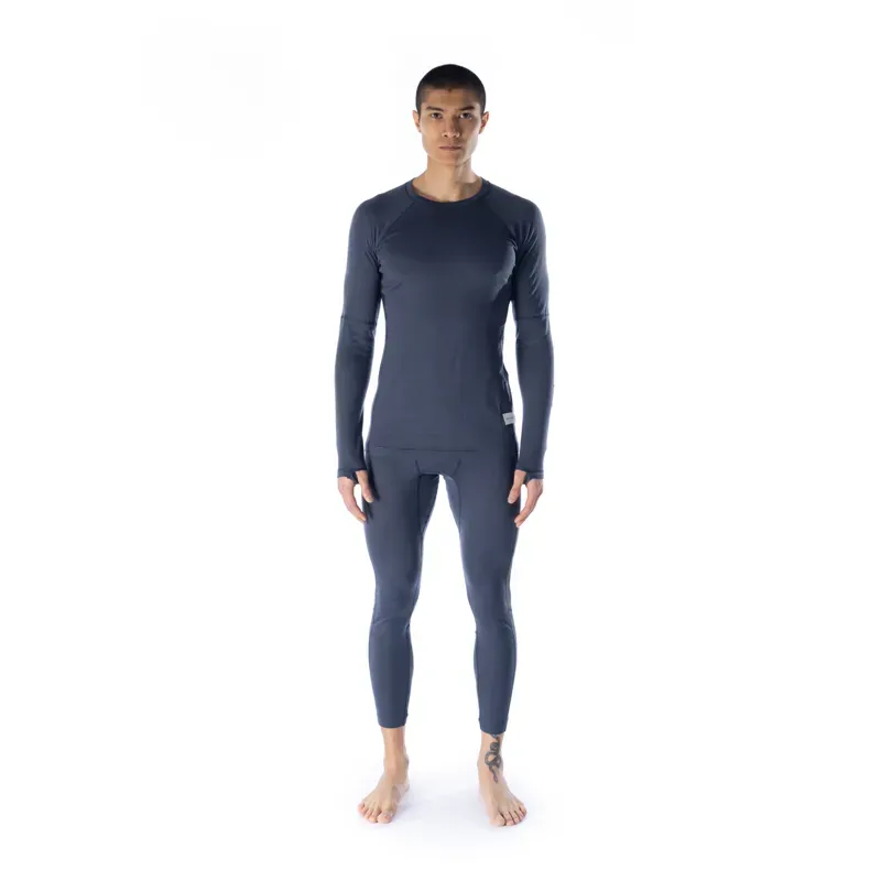Artilect Men's Boulder 125 Crew L/S - Dusk Blue/Black-3