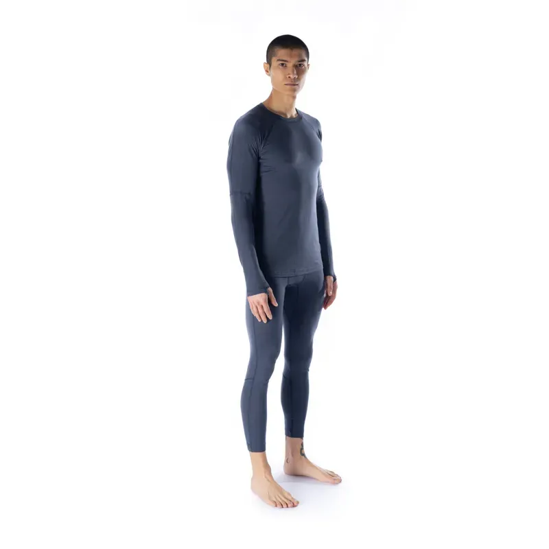 Artilect Men's Boulder 125 Crew L/S - Dusk Blue/Black-4