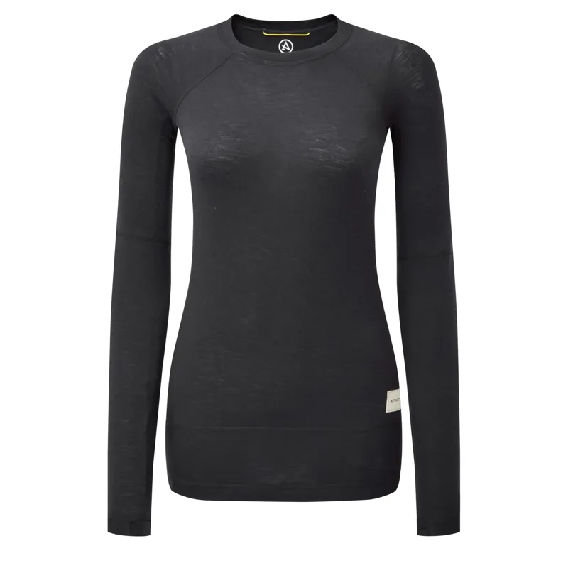 Artilect Women's Boulder 125 Crew L/S Black