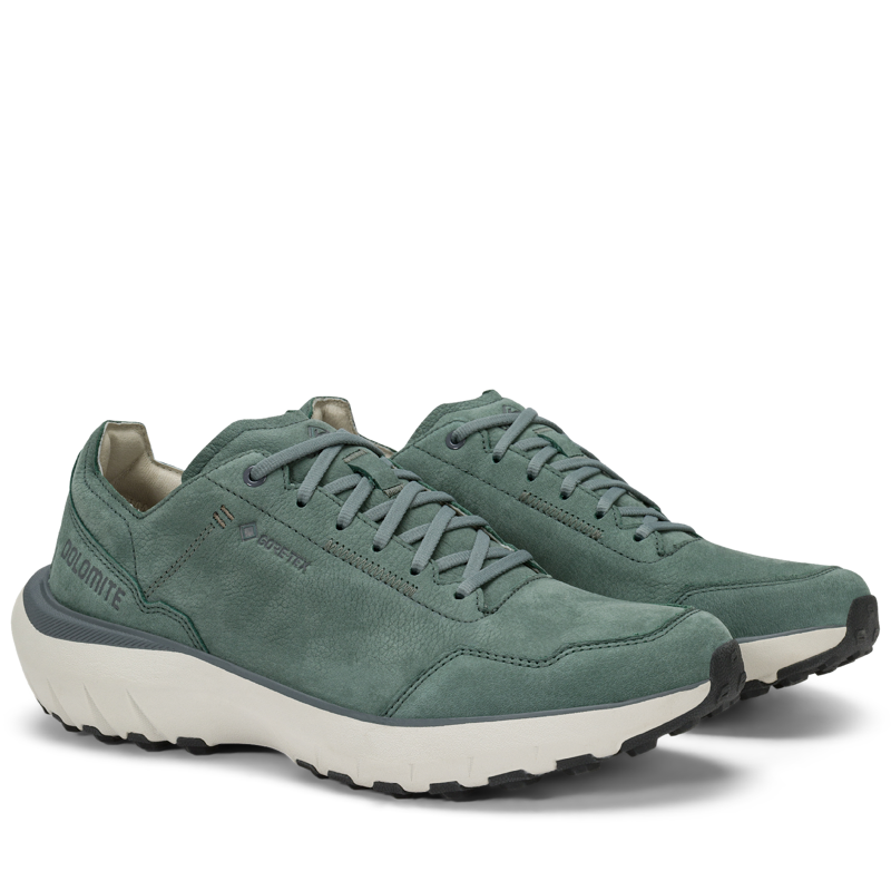 Dolomite Women's Carezza Go Leather GTX - Cold Green-4