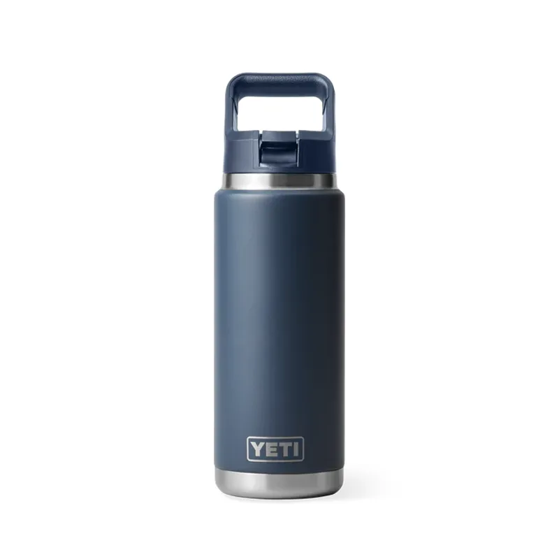 Yeti Rambler 26 Oz - 769ml Straw Bottle Navy