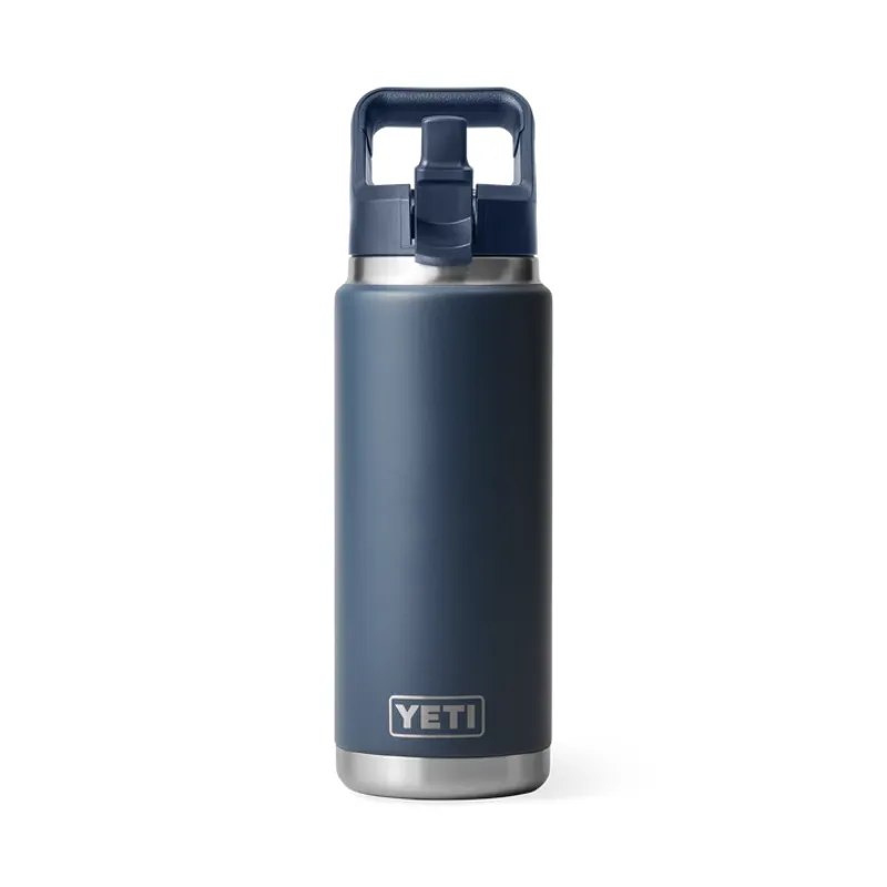 Yeti Rambler 26 Oz - 769ml Straw Bottle Navy-1