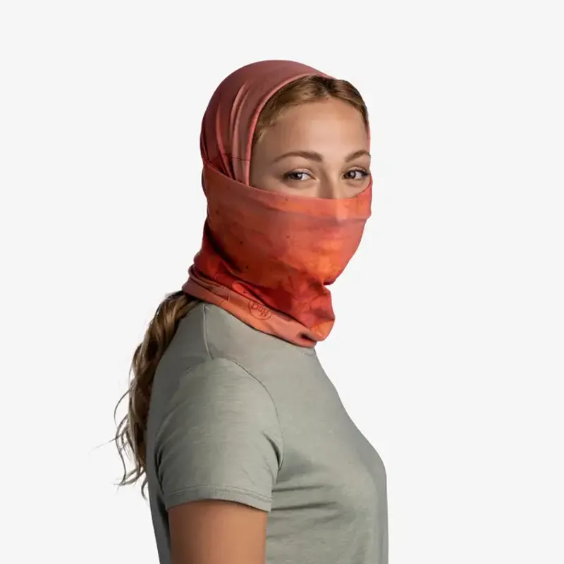 Buff CoolNet UV Neckwear in Keffy Nectarine-11