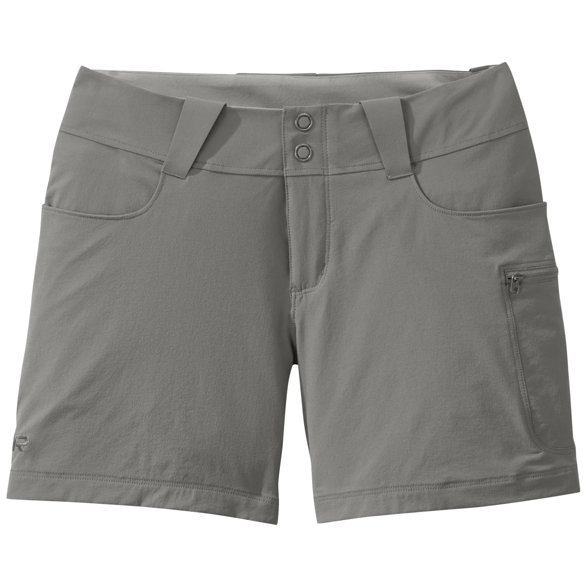 Outdoor Research Womens Ferrosi Summit Inch Shorts Pewter