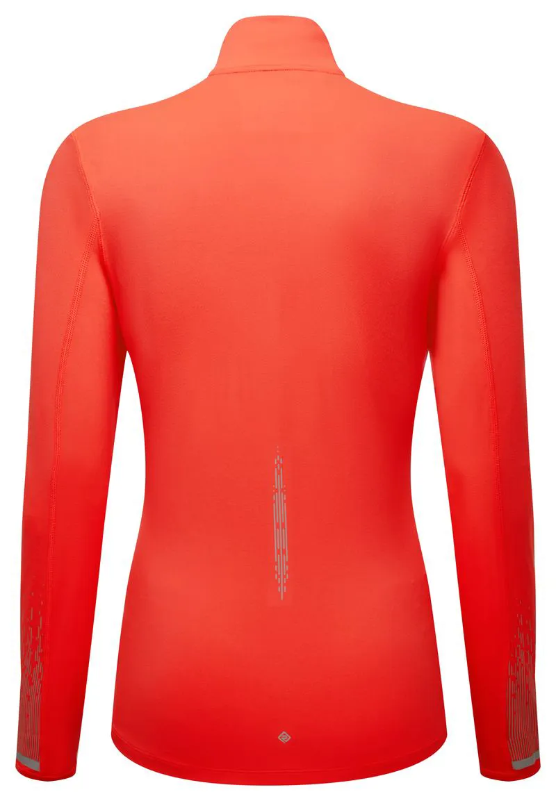Ronhill W's Tech Reflect 1/2 Zip Hot Coral/Reflect-6