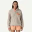 Patagonia Women's Lightweight Synchilla Snap-T Fleece Pullover Oatmeal Heather w/Heirloom Peach