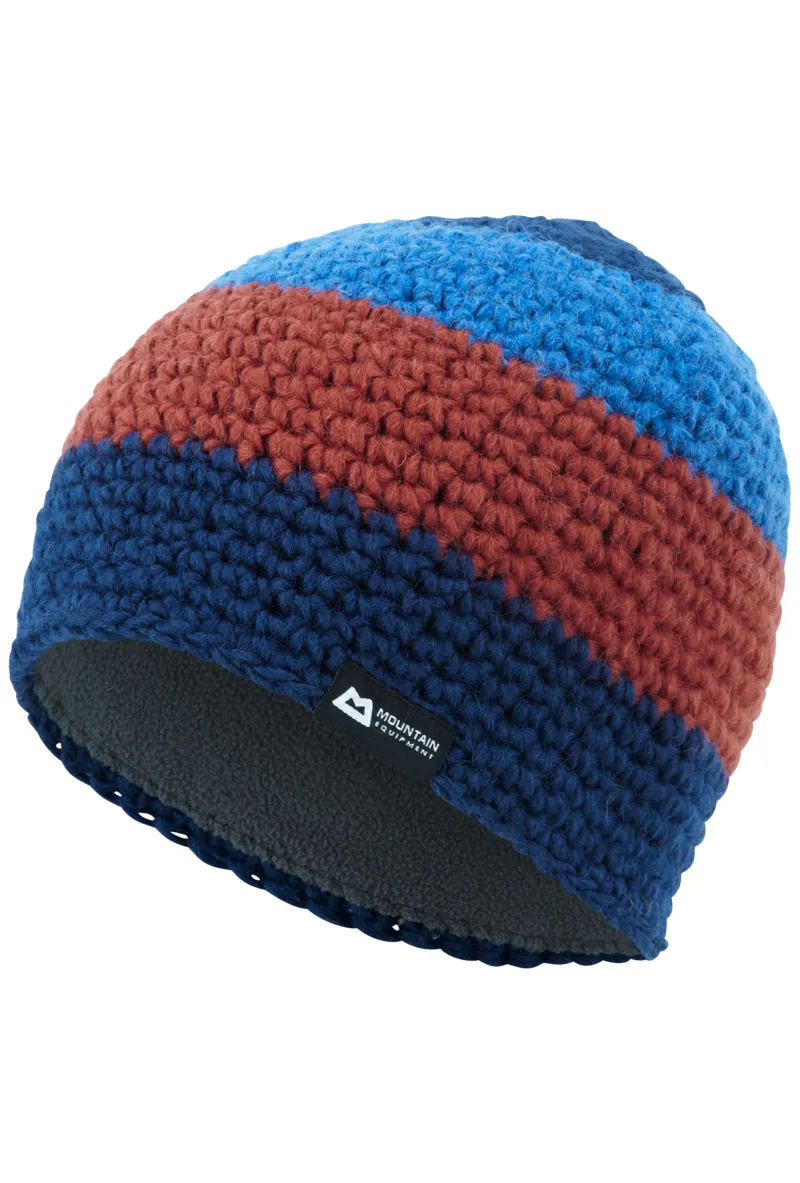 Mountain Equipment Flash Beanie  Navy/Light Ocean/Henna