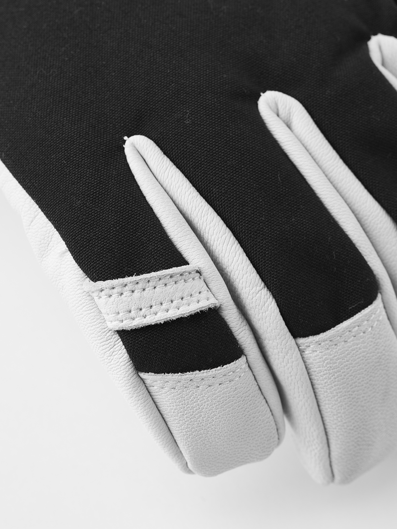 Hestra Army Leather Heli Ski - 5 Finger Black-4