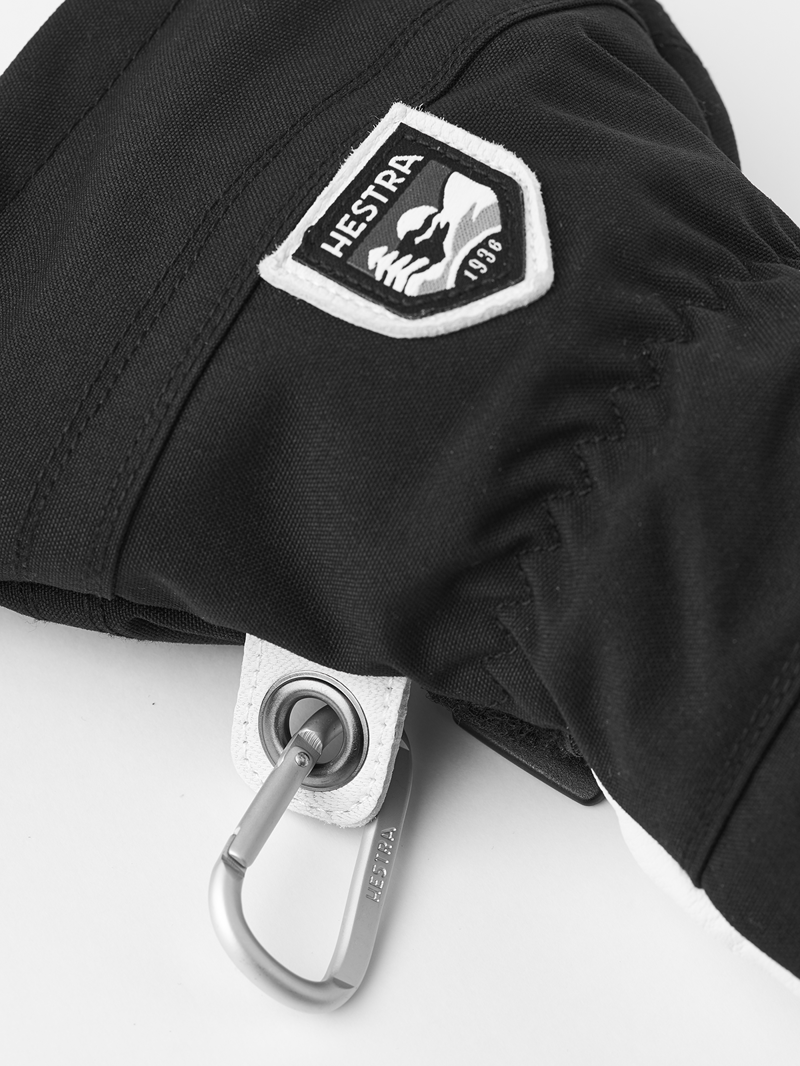 Hestra Army Leather Heli Ski - 5 Finger Black-2