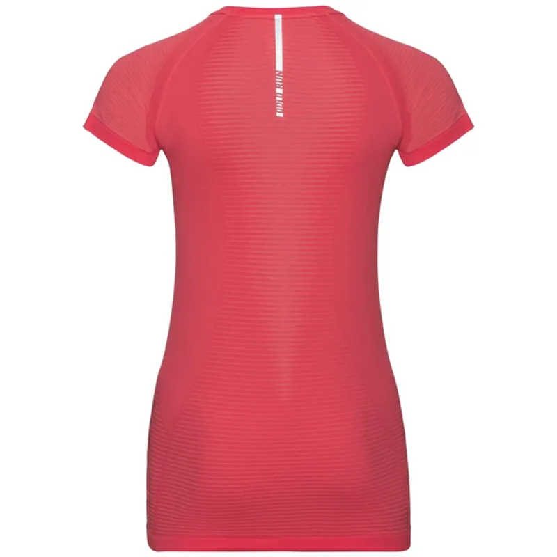 Odlo Womens Ceramicool Pro BL Top Crew Neck S/S Chrysanthemum-1