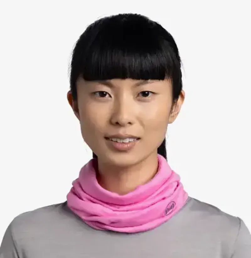 Buff Merino Lightweight - Solid Fluor Fuchsia-1