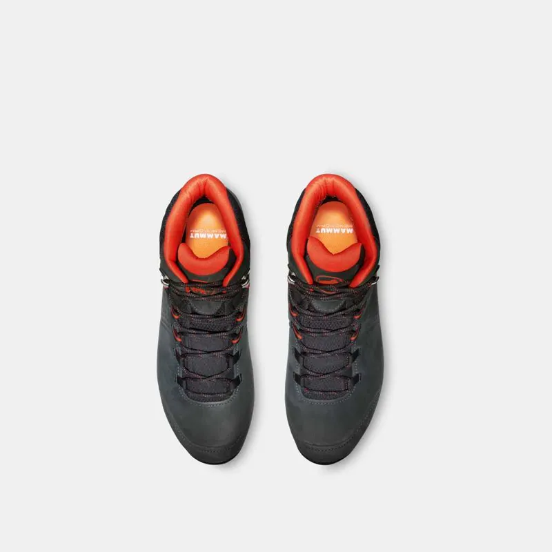 Mammut Mercury IV Mid GTX Hiking Shoes in Black-Hot Red-2