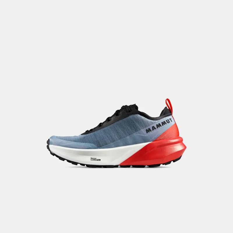 Mammut Women's Aenergy Trail All Mountain Low Shoe in Nebla-Mammut Red