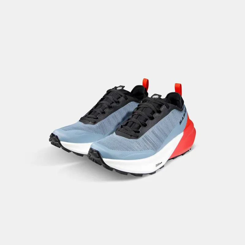 Mammut Women's Aenergy Trail All Mountain Low Shoe in Nebla-Mammut Red-6