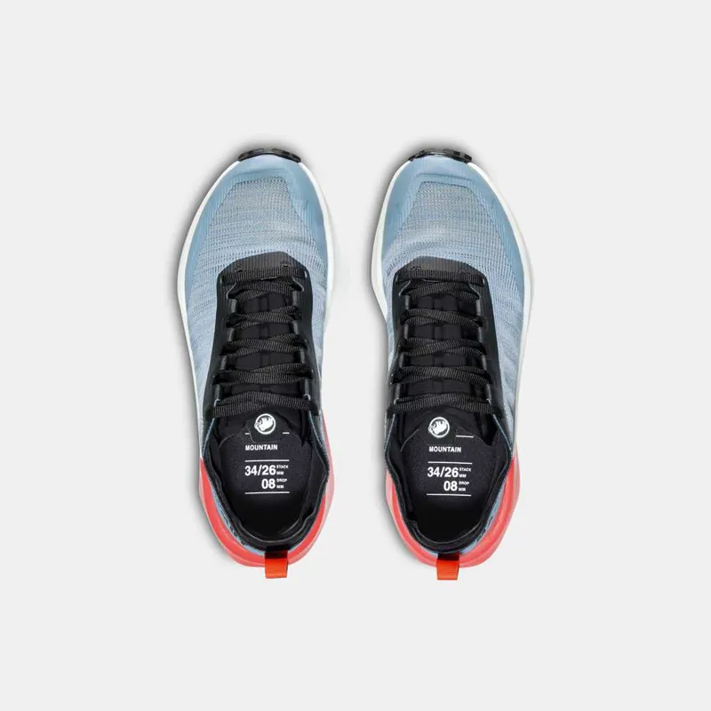 Mammut Women's Aenergy Trail All Mountain Low Shoe in Nebla-Mammut Red-3