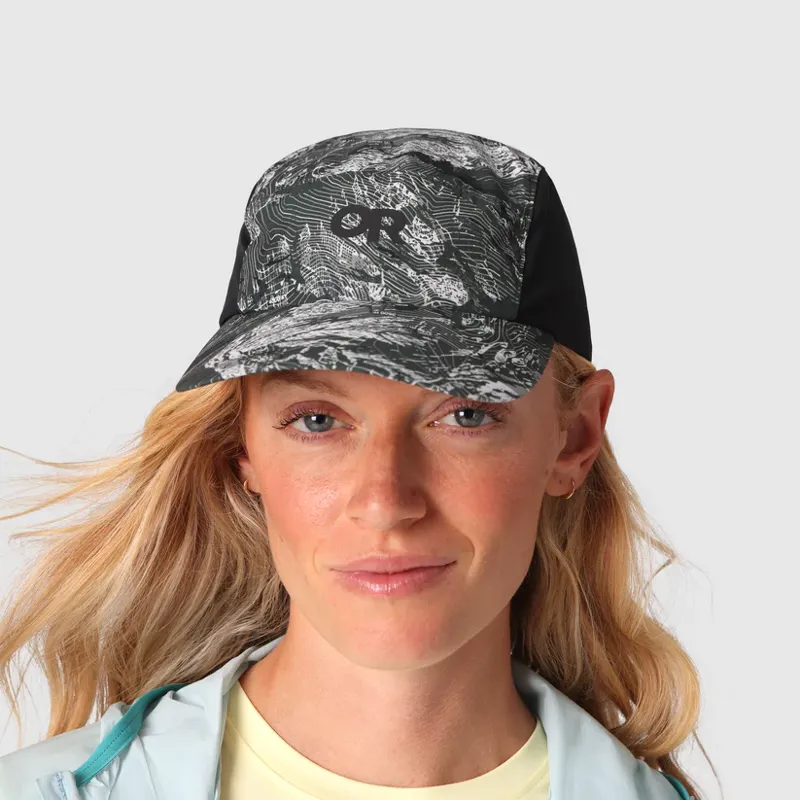 Outdoor Research Swift Ultra Light Cap - Malachite Baker Print/Black-2