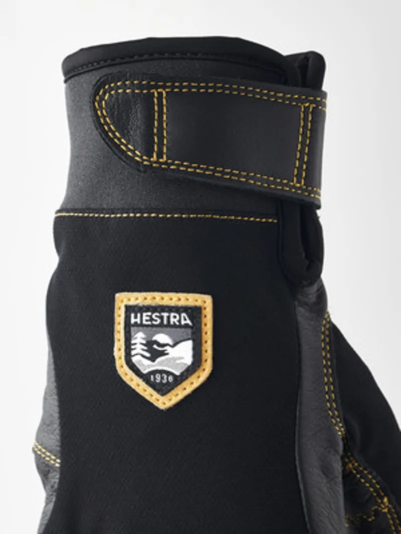 Hestra Ergo Grip Active 5 Finger  - Blk Blk --4