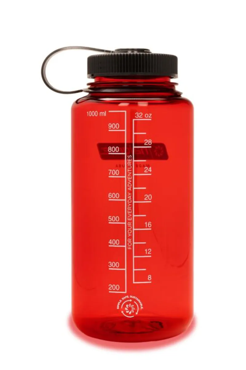 Nalgene Wide Mouth 1L Tritan Sustain - Red-1