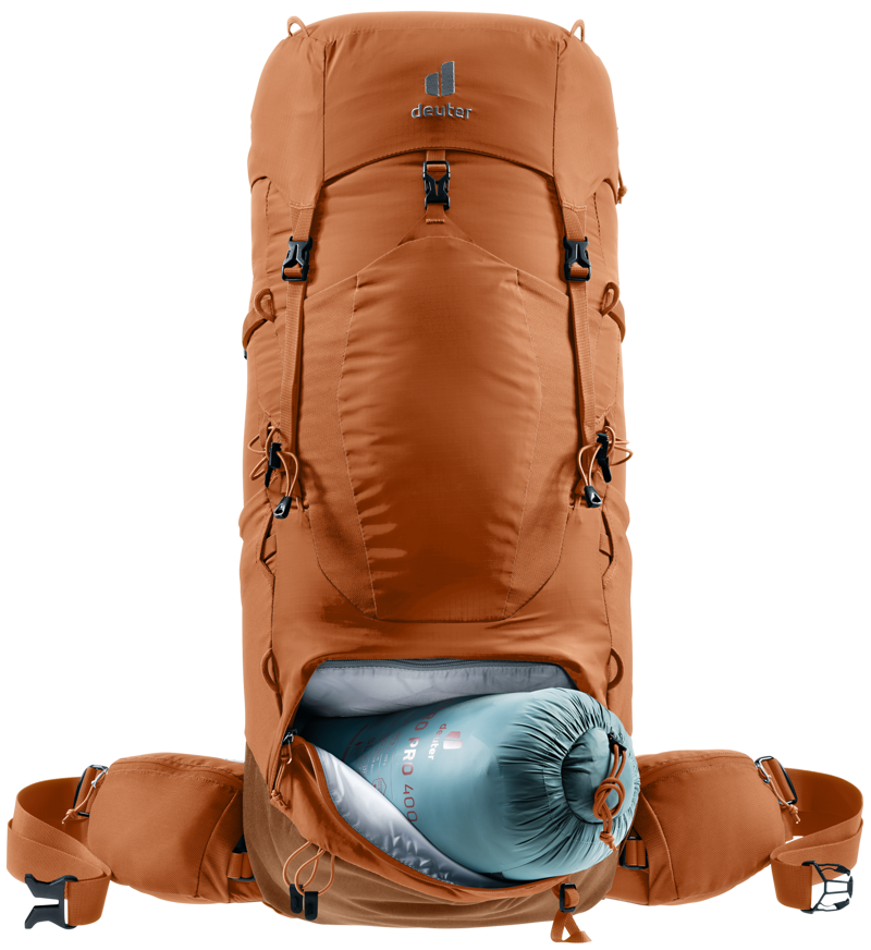 Deuter Aircontact Lite 45 + 10 SL - Pecan/Mocha-7