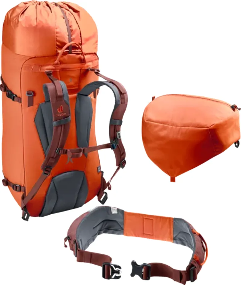 Deuter  Women's Guide 42+8 SL Papaya-Redwood-11