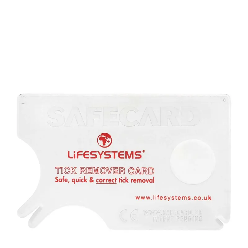 Lifesystems Tick Removal Tool Card