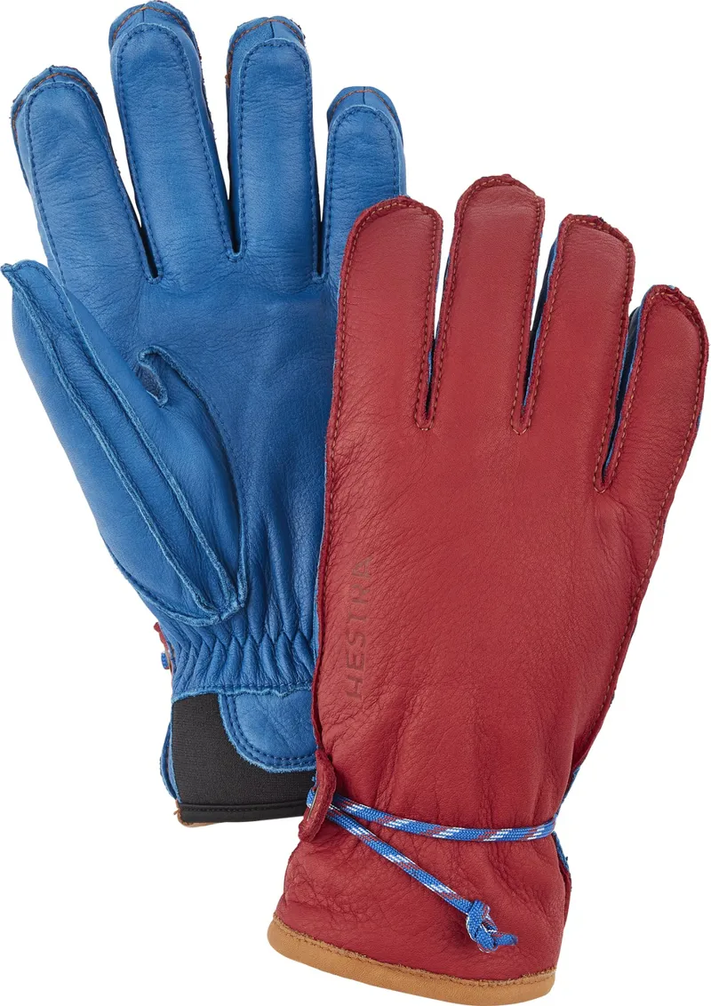 Hestra Wakayama Glove Red / Royal Blue
