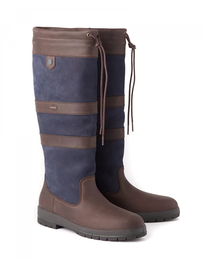 Dubarry Galway Womens Boots Navy/Brown-1