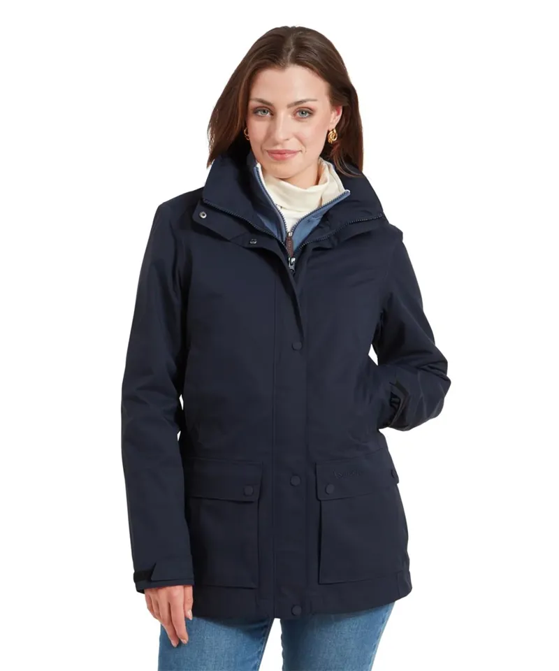Schoffel Women's Edith Jacket - Navy-1