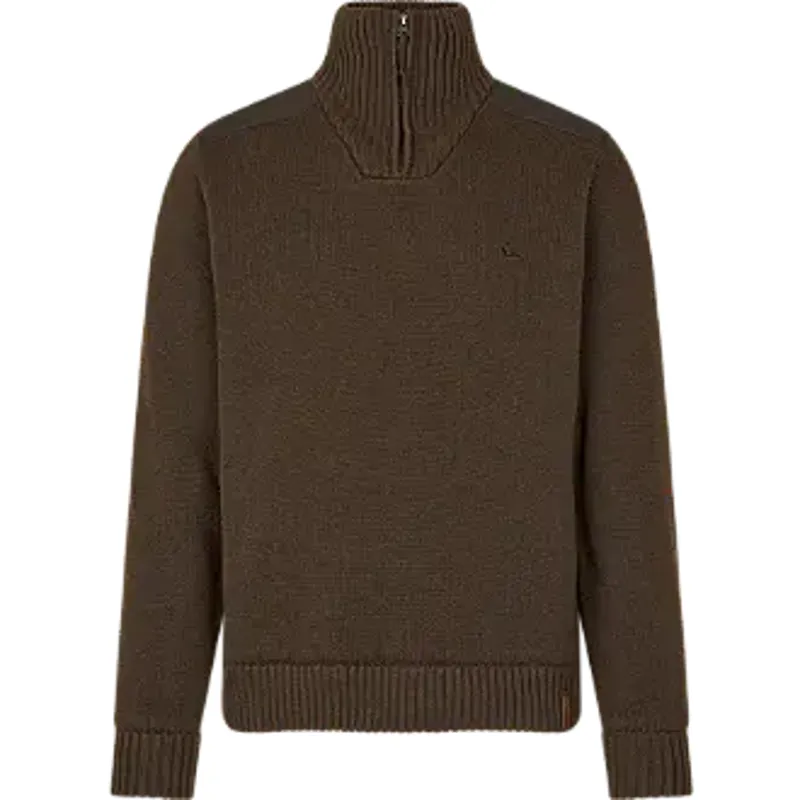 Seeland M's Haze Windbreaker Knit Dark Brown