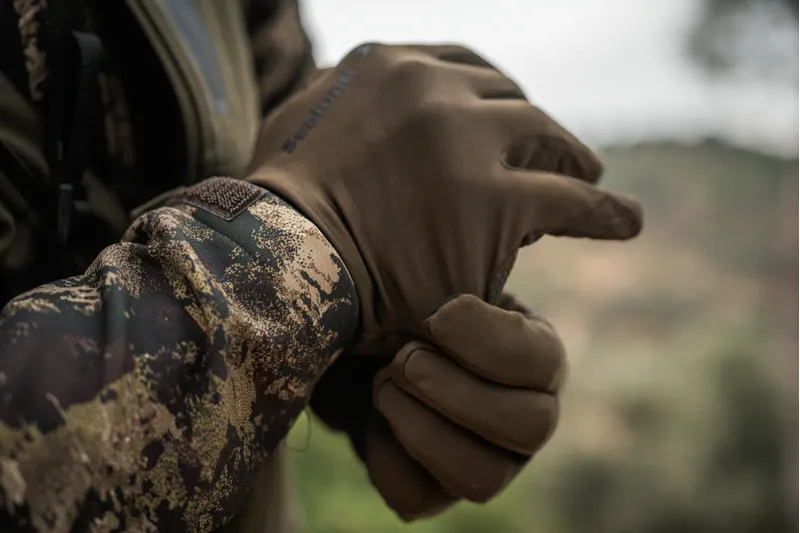 Seeland Grip Gloves Pine green-2