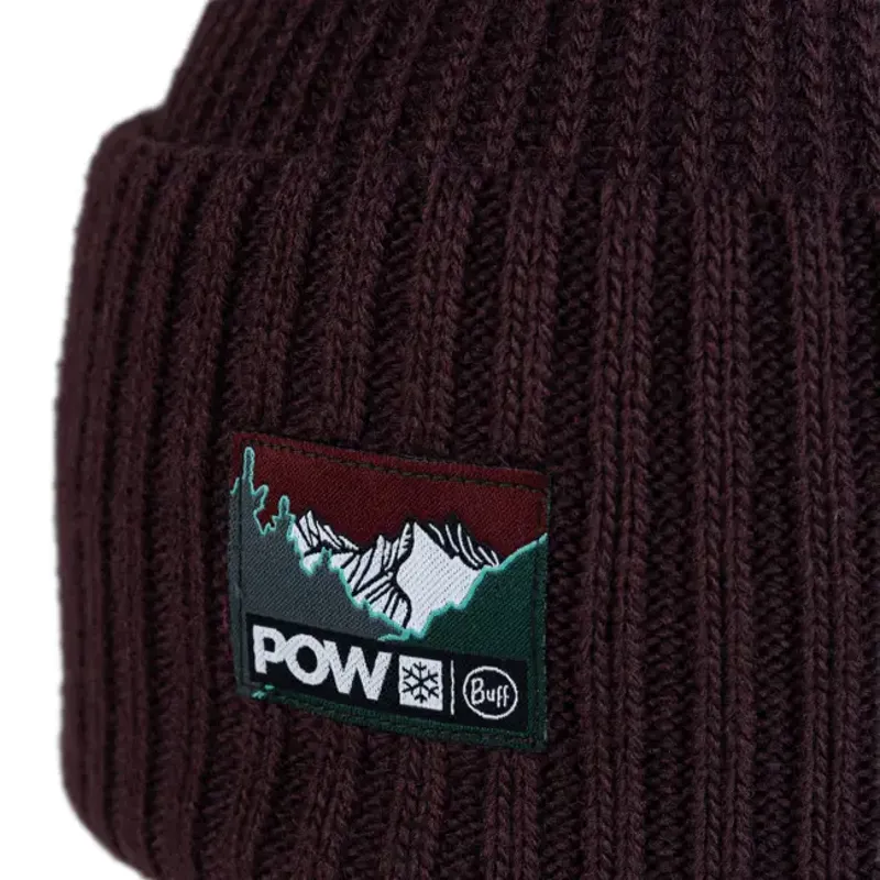 Buff Knitted Beanie Rutger Pow Shadow Purple-1