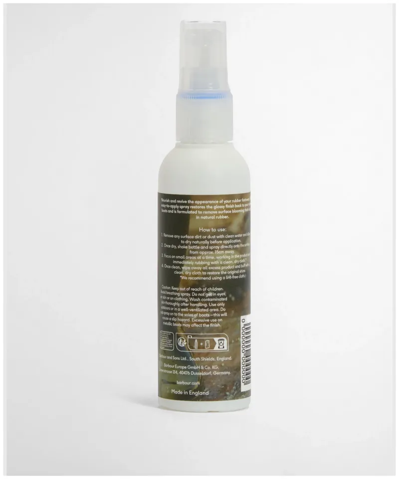 Barbour Rubber Footwear Buffing Spray-1